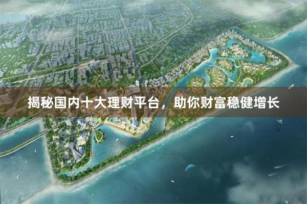 揭秘国内十大理财平台，助你财富稳健增长