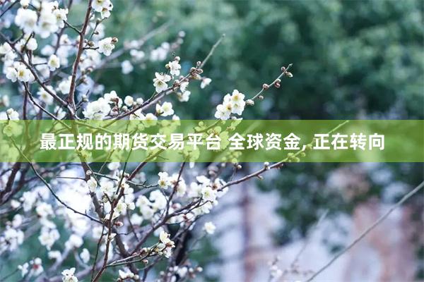 最正规的期货交易平台 全球资金, 正在转向