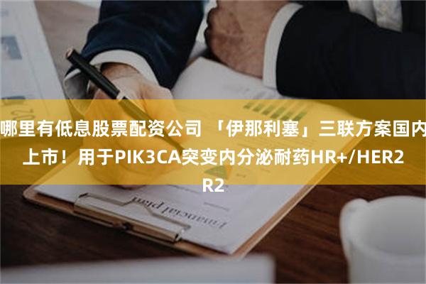 哪里有低息股票配资公司 「伊那利塞」三联方案国内上市！用于PIK3CA突变内分泌耐药HR+/HER2