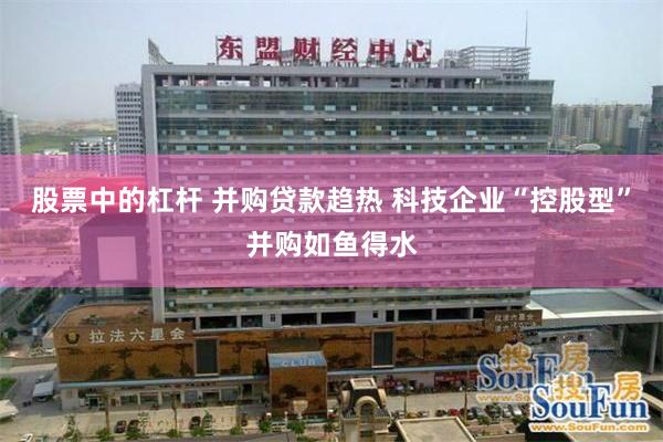 股票中的杠杆 并购贷款趋热 科技企业“控股型”并购如鱼得水