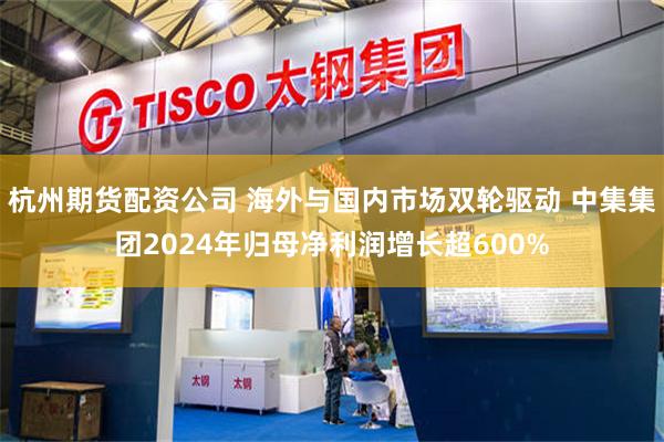 杭州期货配资公司 海外与国内市场双轮驱动 中集集团2024年归母净利润增长超600%